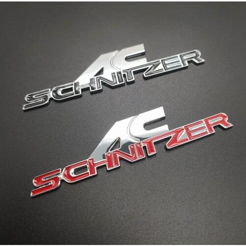 1PCS 3D metal car sticker badge for BMW AC Schnitzer modified logo M M3 M5 E46 E39 E36 E34 E90 X1 X3 X5 X6