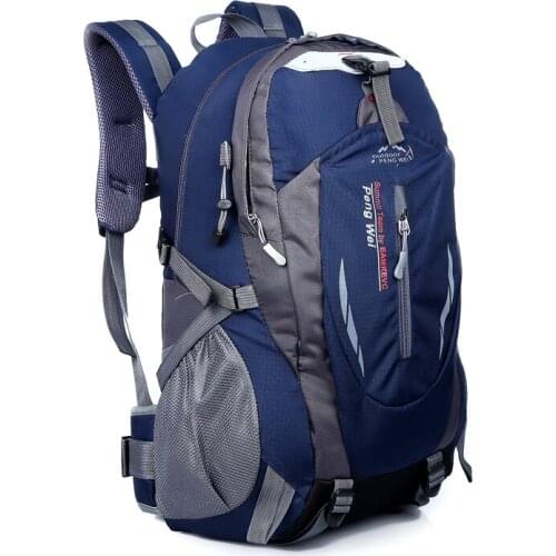 40L Outdoor Waterproof Durable Hiking Backpack Women Men Camping Travel Bag Trekking Sport Mountaineering Bag Rucksack 2020