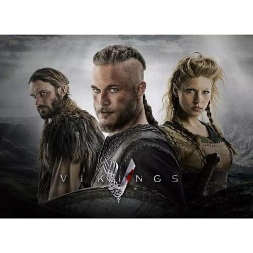 5D DIY Diamond Painting Cross Stitch Diamante Embroidery Viking Full Square / Round Drill Mosaic Home Decor Gift