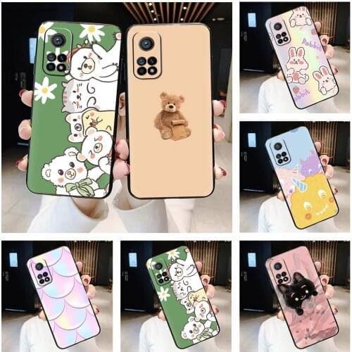 For Girls Cute Phone Case For Xiaomi 10T 5G/10T Pro/Redmi K30S For men Fashion Anti-dust Soft Case