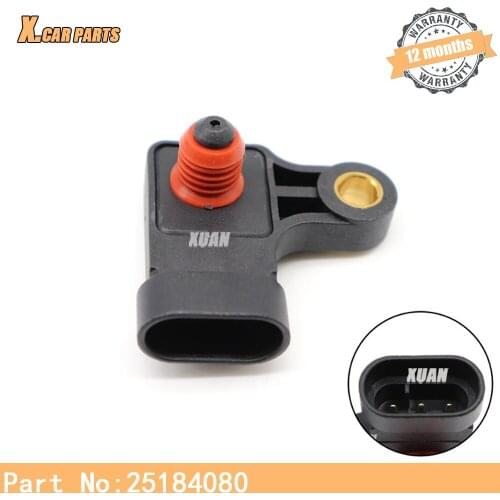 Manifold Absolute Pressure MAP Sensor 25184080 For CHEVROLET LACETTI NUBIRA REZZO DAEWOO Nubira REZZO 1.4 1.6 1.8 2.0