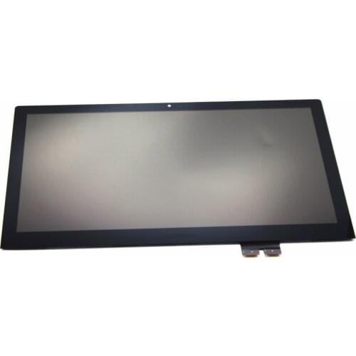15.6'' Touch Glass Digitizer + LCD Display Screen Assembly FHD IPS Panel LP156WF4 SPL1 For Lenovo Flex 2 Pro 15 with Frame/Bezel