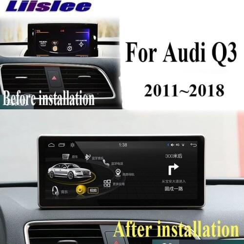 For Audi Q3 8U RS 2011~2018 MMI 2G 3G Android 10.25 inch Screen Liandlee Car Multimedia Player NAVI Radio 4G GPS Navigation