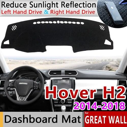 For Great Wall Hover H2 2014 2015 216 2017 2018 Anti-Slip Mat Dashboard Pad Sunshade Dashmat Protect Car Accessories Greatwall