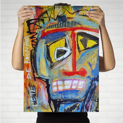 Home Decoration Print Art Wall Pictures For Living-room Poster Canvas Paitings Netherlandish Willem de Kooning Oil Drawings