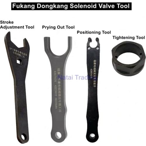 For Cummins Diesel Common Rail Injector Solenoid Valve Pry Out Positioning Stroke Adjustment Tightening Repair Tool Wrench