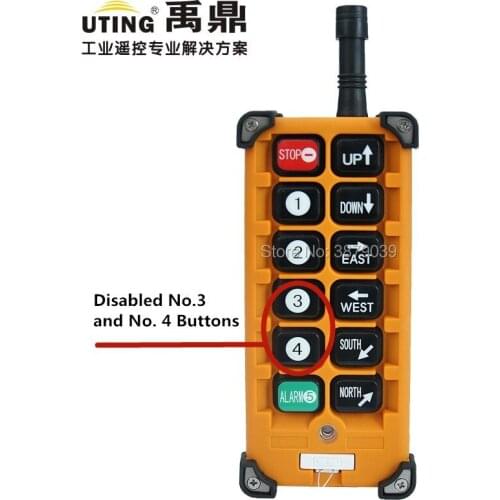 Nice UTING CE FCC Industrial Wireless Radio Single Speed F23-A++ Transmitter of Remote Control