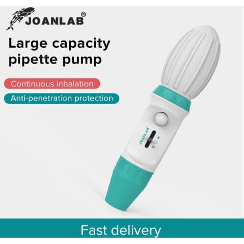 JOANLAB Pipette Large Volume Manual Pipette Pump Laboratory Liquid Sampler Lab Equipment Supplies Capacity: 0.1-100ml