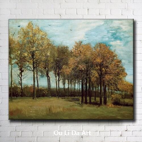 Impression Van tree forest scenery canvas printings oil painting printed on canvas home wall art decoration picture no frame