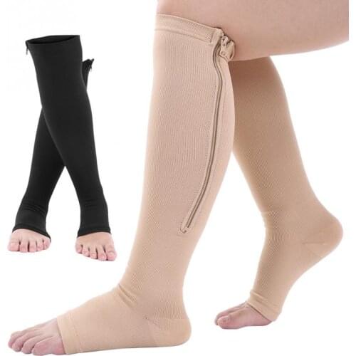 Unisex Anti-Fatigue Compression Socks Foot Leg Pain Relief Solid Miracle Copper Anti Fatigue Magic Socks Knee Braces & Supports