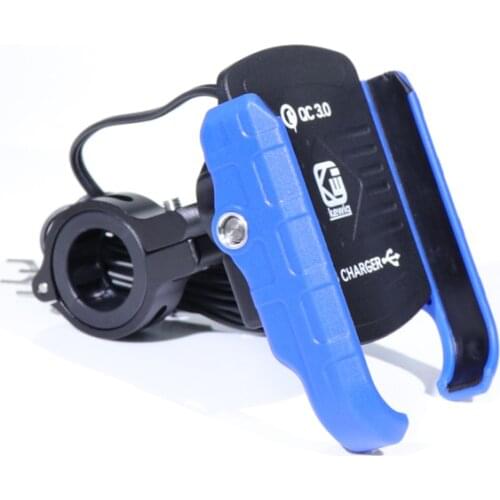 New Universal Rearview Mirror Mount Cell Phone Holder 360 Rotating Holder used on Motorcycle bike scooter handle bar