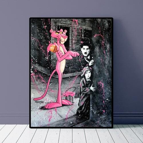Pink Panther Posters 5d Disney Diamond Painting Full Square/Round Diamond Embroidery Cross Stitch Kits Mosaic Home Decor