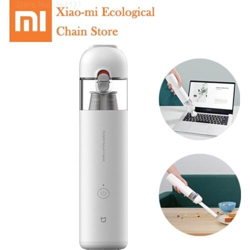 New Xiaomi Mijia Handheld Vacuum Cleaner Wireless Portable Car Vacuum Cleaner 120W 13000Pa Strong Suction Vacuum For Home & Car