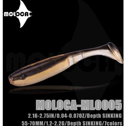 Fishing Accessories Luer Softbait 5.5-7cm 10pcs/bag Leurre Souple Soft Bass Peche En Mer Leurre Brochet Fish Angeln Equipment