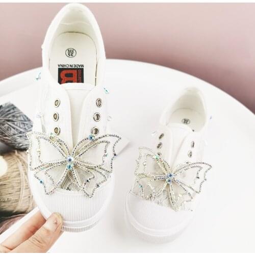 Mesh breathable flat bottom ladies casual single shoe cover foot summer fashion simple rhinestone exquisite white shoes