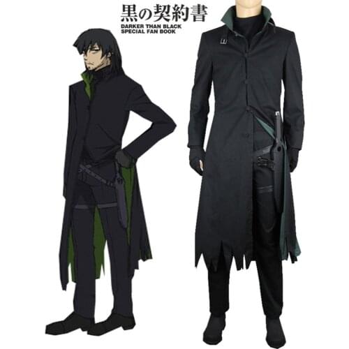 Darker than Black Hei Windbreaker Cosplay Costume Custom Made