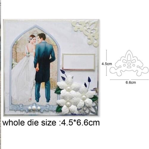 Lace Edge Strip Corner Metal Cutting Dies For DIY Craft Dies Scrapbooking Embossing Die Cut Stencils Dies Decoration Card Making