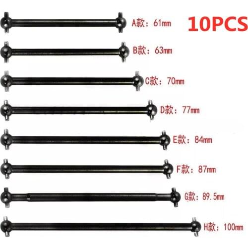 10pcs Aluminum Alloy Link Rod for 1/10 HSP =94122 94111 94123 94188 94103 94170 RC Car Crawler