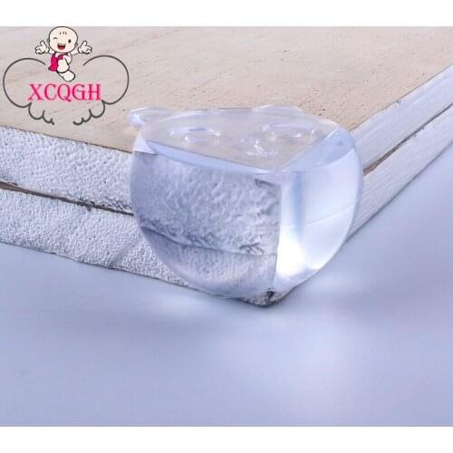 XCQGH 8PCS Baby Table Corner Protective Cover Spherical Transparent Anti-collision Protection Angle Round Safety Angle