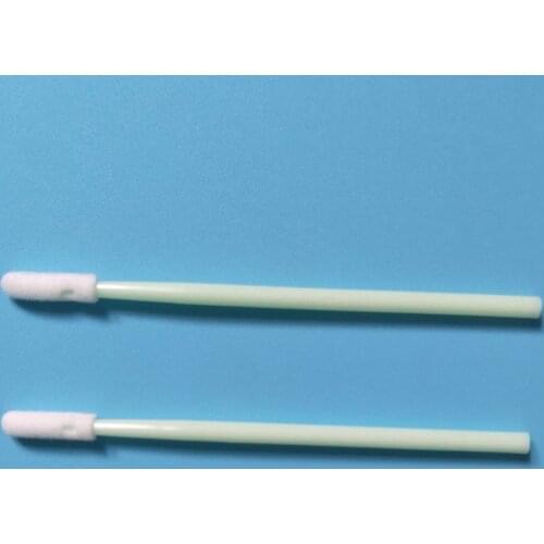 100Pcs/Pack Small Round Head Foam Tip Cleaning Swab Dust Free Sponge Sticks for Inkjet Print Printhead Camera Optical Lens