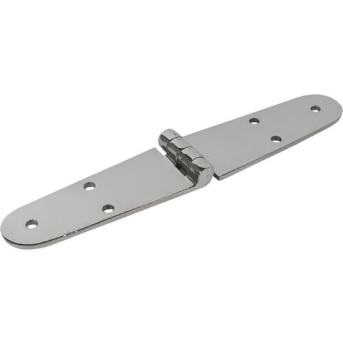 200*38mm Marine Joint Steel Stainless Boat Accessories Hinges Extended Six Holes Heavy Duty Hinge Hardware Woodworking