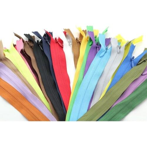 3# Invisible Zipper 18cm Close-end 23 Colors Diy Sewing Nylon Coil Zippers for sewing Tailor zippers for sewing invisible