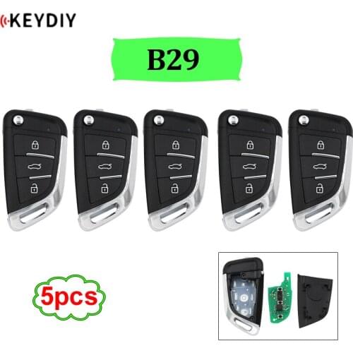 5pcs/lot Universal B series B29 3 buttons remote control for KD900 K900+ URG200 KD-X2 mini KD generate new keys for many cars