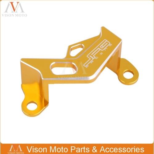 CNC Aluminum Rear Brake Caliper Guard For Suzuki RMZ250 RMZ 250 2007-2017 RMZ450 RMZ 450 2005-2017 RMX450 RMX 450 2010-2011