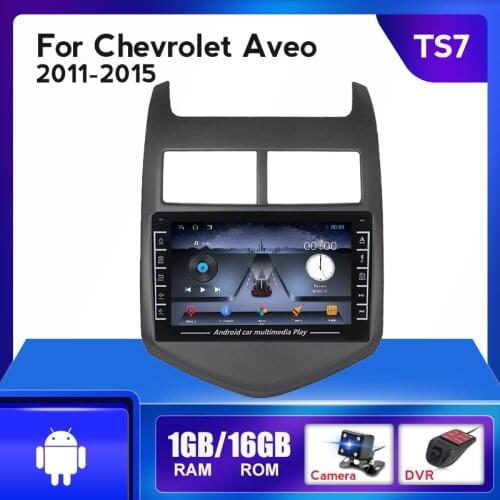 QLED Android Car Radio GPS Multimedia Player for Chevrolet Aveo 2 Sonic T300 2011-2015 NO 2Din 2 Din DVD USB Carplay 1080P Video