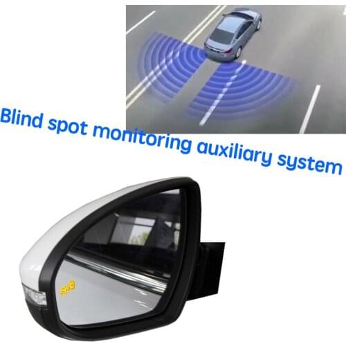 Car BSD BSM BSA Blind Area Spot Warning Drive Mirror Rear Radar Detection System For Hyundai Tucson TL 2015~2020