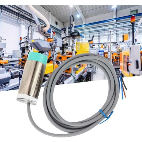 DC 10-30V Approach Switch Sensor Cylindrical 3 Wire Industrial Power Control Equipment With Good Electrical Conductivity