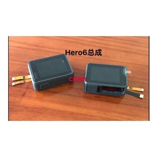 For Gopro hero 6 Touch screen with Back Case rear LCD for Gopro 6 Back Housing Touchscreen Repair LCD Display Screen