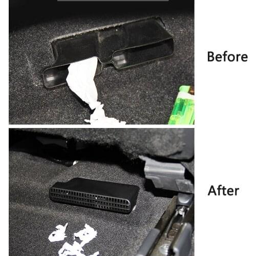 For Toyota RAV4 MK5 2019-2021 Car Under Seat Floor AC Heater Air Conditioner Duct Grille Vent Outlet Cover Protection Trim