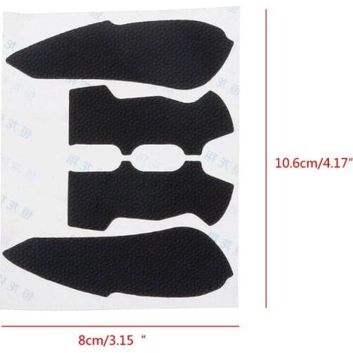 LX9B Mouse Feet Skates Side stickers Sweat Resistant Pads for logitech G300 G300S