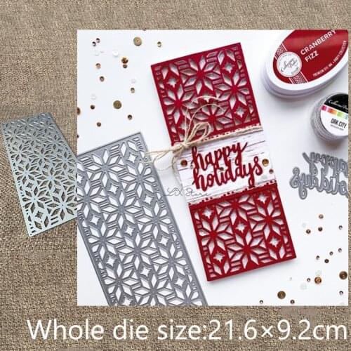 New Design Craft Metal stencil mold Cutting Dies Folk Star frame decoration scrapbook die cuts Album Paper Card Craft Embossing