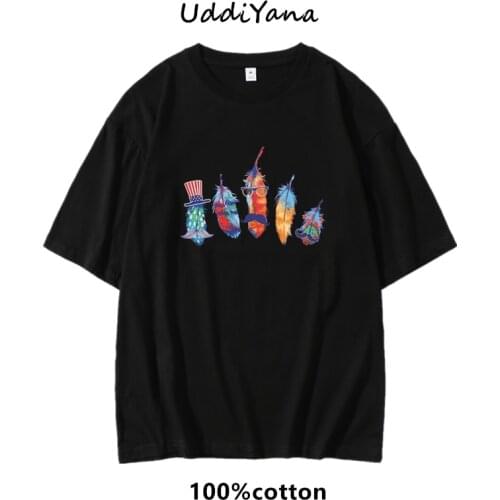 Fashion Cotton Good Quality Womens T-Shirts Anime Print Tops Harajuku Men Clothing Sweatshirts Kawaii Y2K Clothes For Teenagers