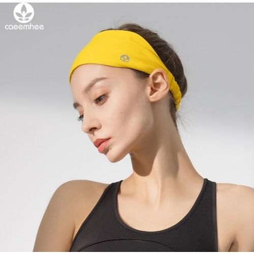 CAEEMHEE Cycling Yoga Sport Sweat Headband Women Sweatband For Men Women Yoga Hair Bands Head Sweat Bands Sports Safety