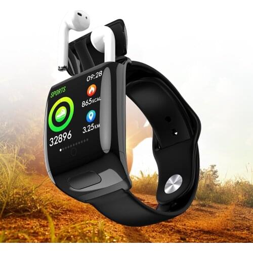2020 Sport Fitness Smart Watch Men Bluetooth Headphone Heart Rate Blood Pressure Smartwatch Women Smart Watch for Android IOS