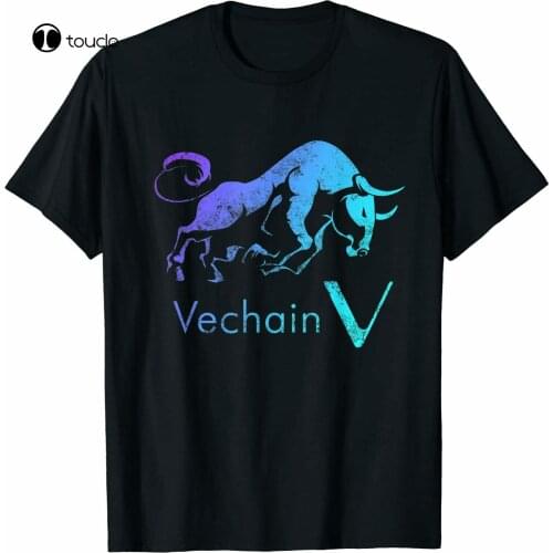 Vechain In A Bullrun! Vet Crypto Blockchain Technology Token T-Shirt Tee Shirt