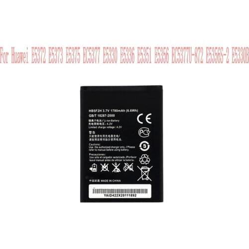 High Quality 1780mAh HB5F2H Battery For Huawei E5372 E5373 E5375 EC5377 E5330 E5336 E5351 E5356 EC5377U-872 E5356S-2 Cell Phone