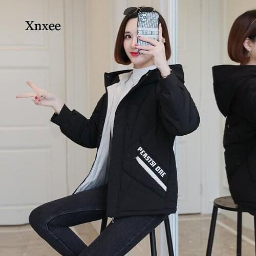 Winter Women Parkas 2020 Casual Thicken Warm Padded Jackets Coat Female Solid Styled Outwear Snow Jacket -5 To -10C Wear S-3Xl