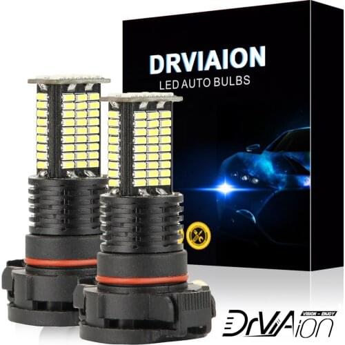 2Pcs 9Lines Chips 3200LM H7 H8 H10 H11 LED Fog Light Bulbs for Car 9005 HB3 9006 HB4 LED Headlight 6000K White Auto Car Lamp 12V