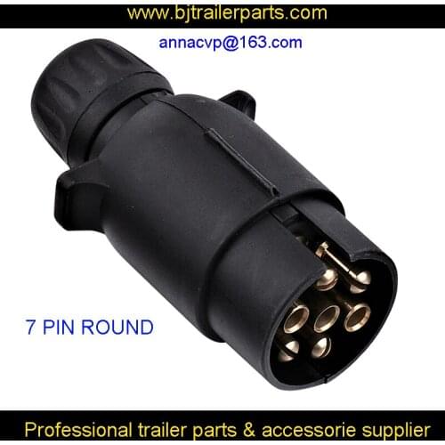 7 Pin male trailer connector plug /boat/ caravan/ motorhome/ car/ auto/ truck/ RV trailer parts