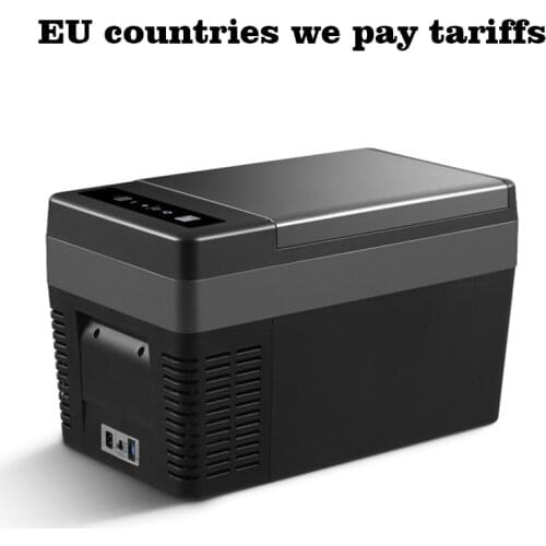 25L AC DC12V24V Car Refrigerator Portable Camping Picnic Outdoor Compressor Deep Freezer Mini Fridge Cooler Ice Box Travel Home