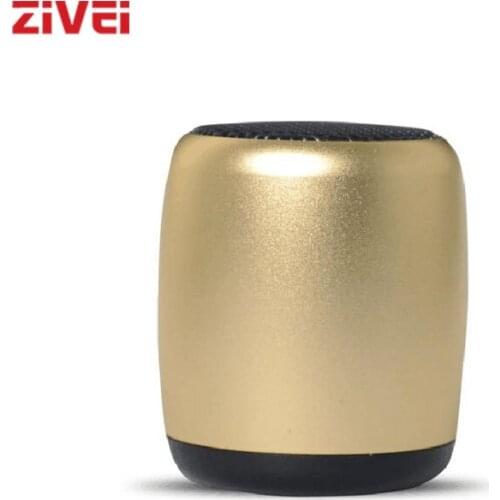 ZIVEI Dual Pairing Wireless Speaker Enjoy Surrounded Stereo Sound 3W 6h Playback Built in Rechargeable Battery Classic Series