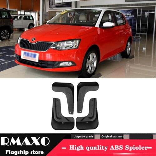 For Skoda Fabia 2015-2017 Mudflaps Splash Guards Front rear Mud Flap Mudguards Fender Modified special
