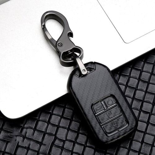 Scrub ABS Full Cover Car Key Case For Honda Vezel city Civic BR-V HR-VCRV Pilot Accord Jazz Jade Crider Odyssey Car Accessories