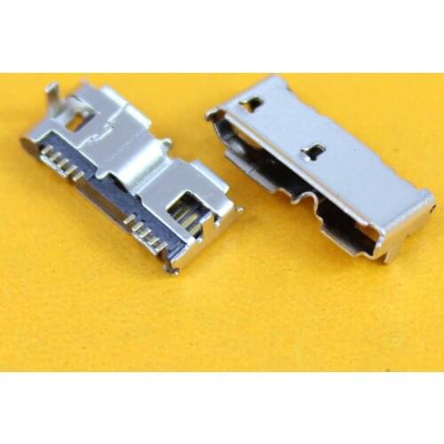 Cltgxdd 10 pin 3.0 Micro usb connector type B jack socket charging port dock for repair mobile Tablet PC MP3 MP4 MP5,Prongs