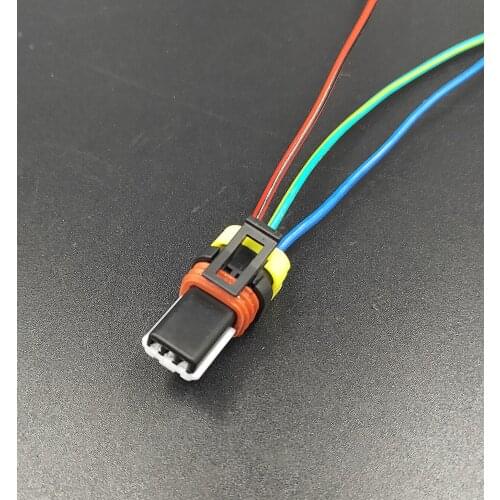 For Hyundai New santa fa Tucson Elantra Kia K2 K3 K4 K5 sportage R headlight height adjustment motor plug wire cable