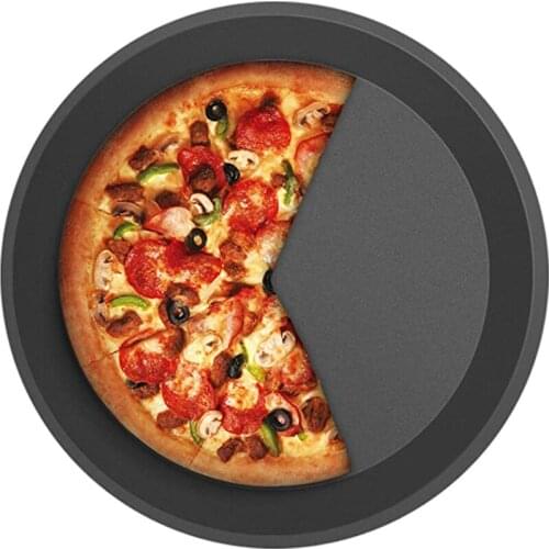 Round Nonstick Household Mould Pizza Pan Oven Pizza Baking Pan